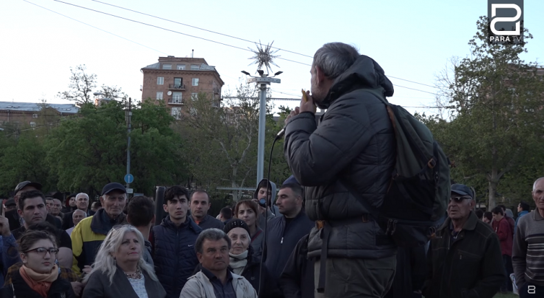 Փաշինյանը ներկայացրեց քաղաքացիական անհնազանդության զանգվածային գործողությունների ծրագիրը