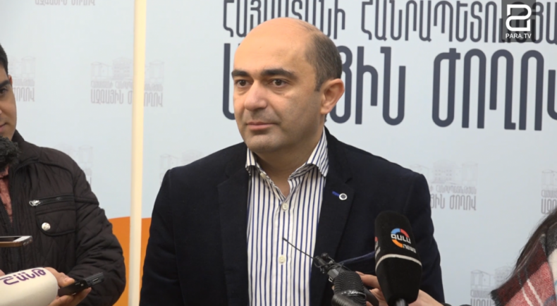 Դա Հայկ Կոնջորյանի որոշումն է և, բնականաբար, կուսակցությունում դա միանշանակ կերպով չի ընկալվել. Էդմոն Մարուքյան